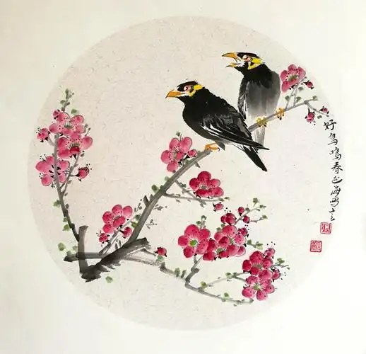 2019年张延海先生写意花鸟小品欣赏