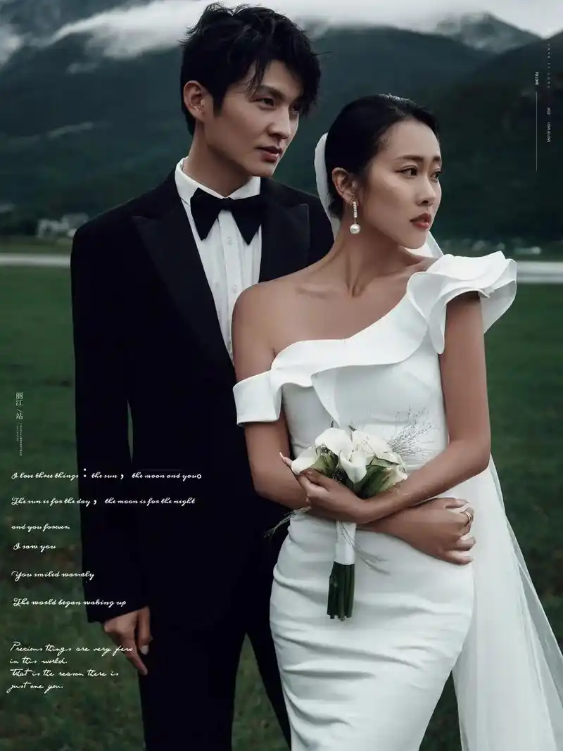 婚纱照风格推荐外景婚纱照记录幸