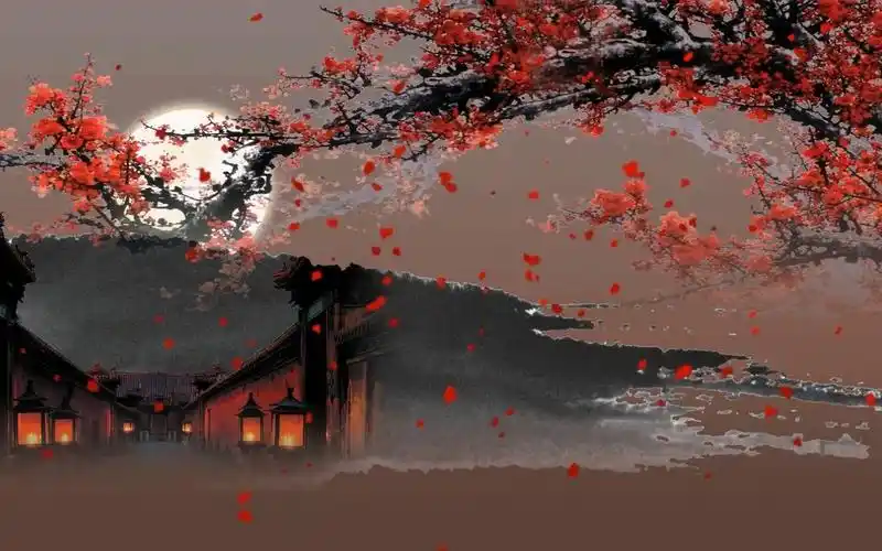 中国风戏曲京剧舞台led背景jj-11-1