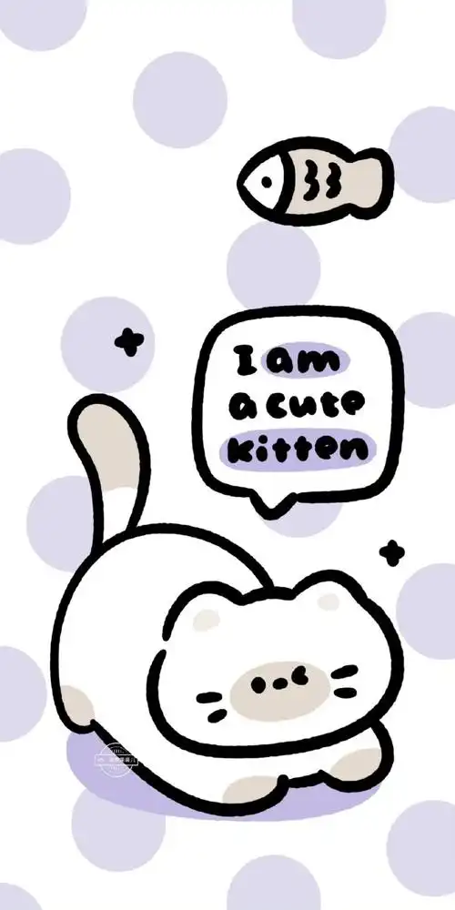 ins风简约系列|卡通小动物壁纸 画师:菠萝果酱儿