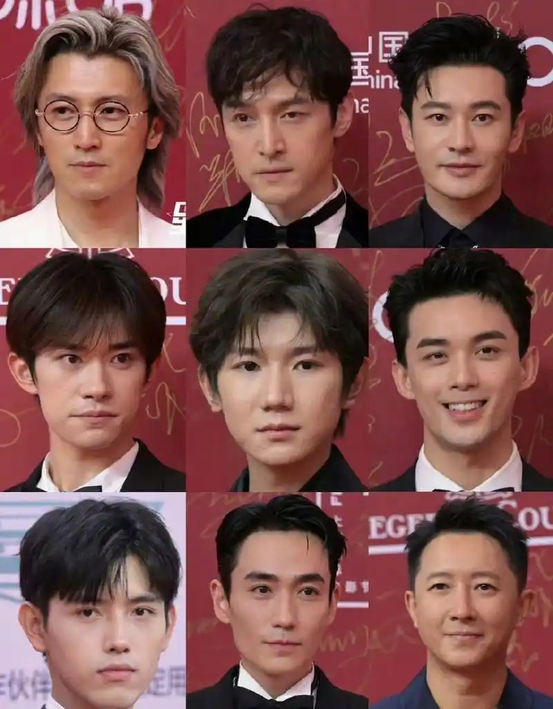 45岁的黄晓明去油成功,抗住了央视镜头,尤其是和其他比他年龄小的男