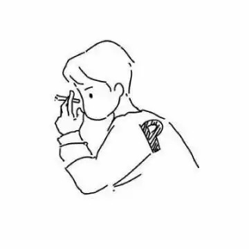 网易云简约干净手绘男生头像