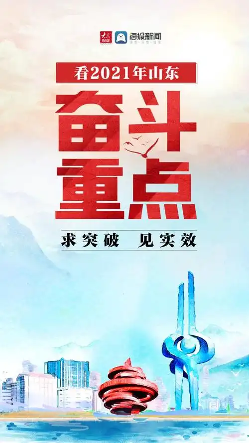 微海报丨求突破,见实效!看山东2021年奋斗重点