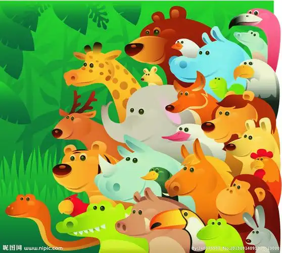 卡通动物设计图__其他_动漫动画_设计图库_昵图网nipic.com
