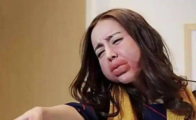 蒋欣变龅牙苏忍了,她变猪刚鬣忍无可忍!_迪丽热巴_形象_女明星