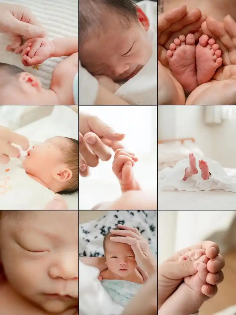 刚出生的婴儿这样拍|不露脸也可爱6015