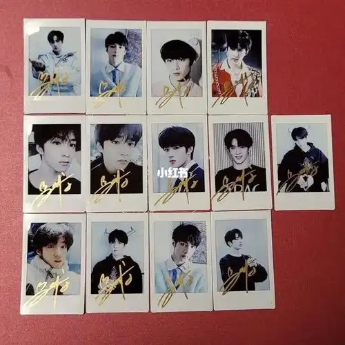 时代少年团刘耀文 自拍照 亲笔签名3寸拍立得照 库存!库存!数量不多o!