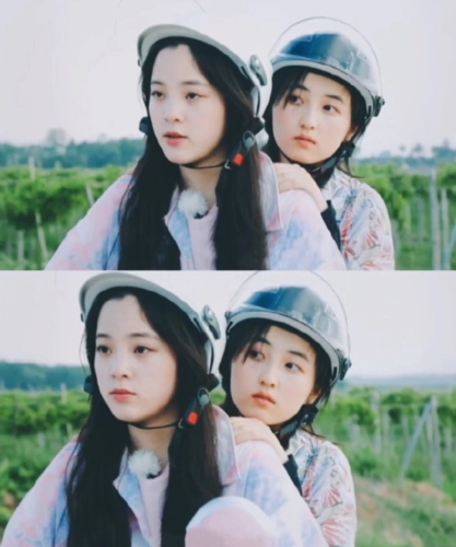 欧阳娜娜张子枫合体登封面姐妹花甜蜜依偎画面超有爱