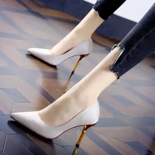 高跟鞋细跟 欧美 ol职场大额优惠券