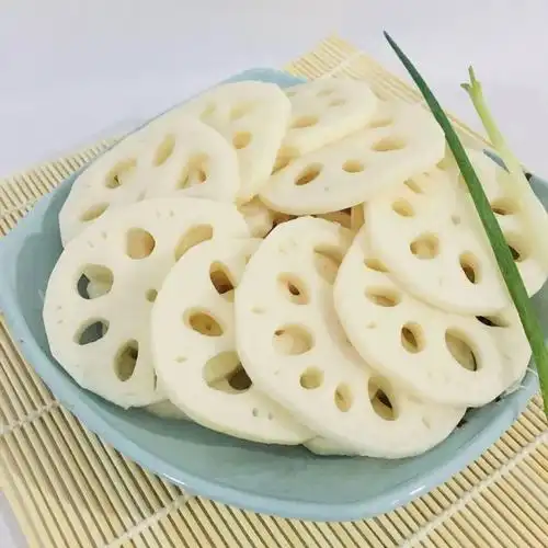 新鲜清水藕片素食凉拌炒菜火锅麻辣烫冒菜卤菜食材小包装莲藕蔬菜 500