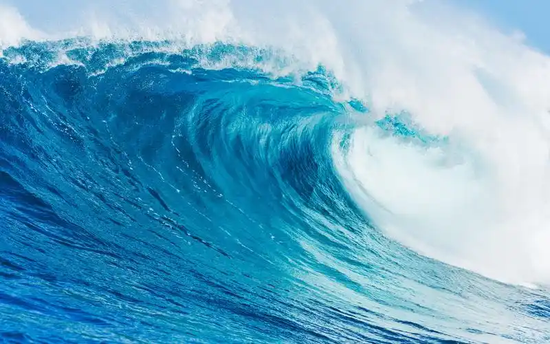 唯美海浪图片自然风景桌面壁纸