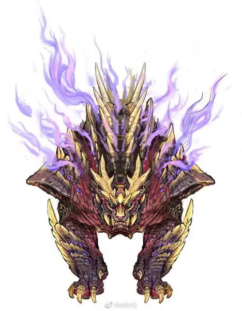 《怪物猎人 崛起》公开的一组"封面怪"怨虎龙相关设定内容