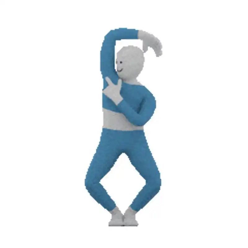 你这小动作做得真魔性,必须制裁