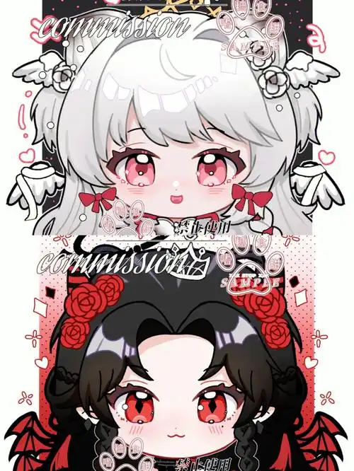 稿件展示07小天使和小恶魔