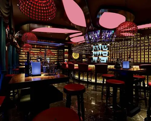 现代清吧酒吧效果