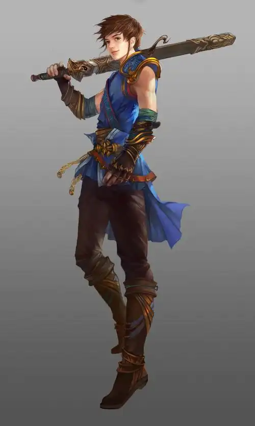 古韵:古风插画之游戏角色】{男版]