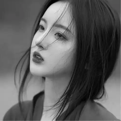 寂寞孤独伤感黑白头像图片