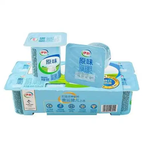 【预售9月4日后提货】伊利八连杯原味风味发酵乳100g*8杯