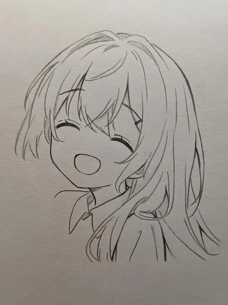 你欲藏于人从众,他偏寻你众从人.#临摹 #手绘 #动漫 #简 - 抖音