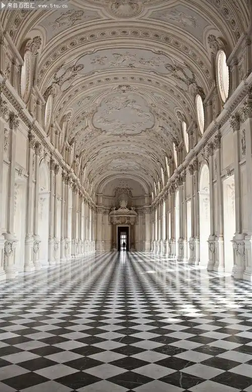 欧洲宫廷建筑背景图片