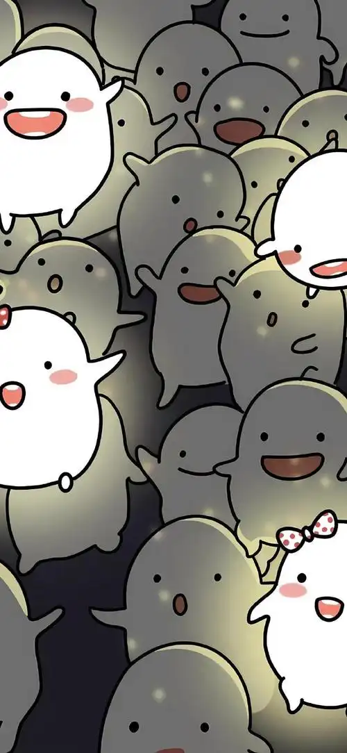 可爱有趣的小鬼壁纸分享