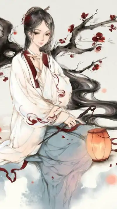 背景/小清新ins/油画插画/锁屏壁纸/无水印背景图/简约壁纸/人物壁纸