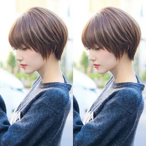 头发少个子不高脸盘大,发型就选这3种,保证你满意|短发|烫发|碎发