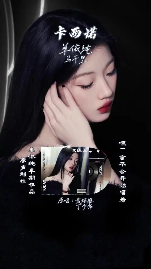 歌手单依纯16岁时唱的卡西诺是袁娅维与丁少华合唱的歌曲非常好