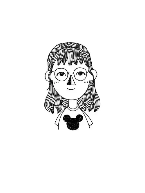 人物肖像卡通简笔画