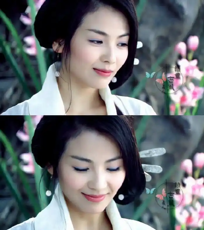 《倾世皇妃》【温静若】可惜戏份不是很多,白衣这套超级美@刘涛tamia