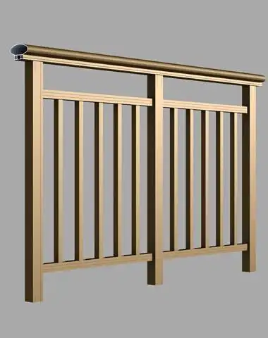 铝合金扶手栏杆3