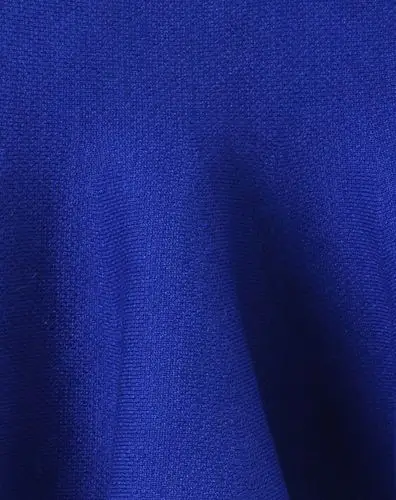 女童宝蓝色纯色百搭腰裙