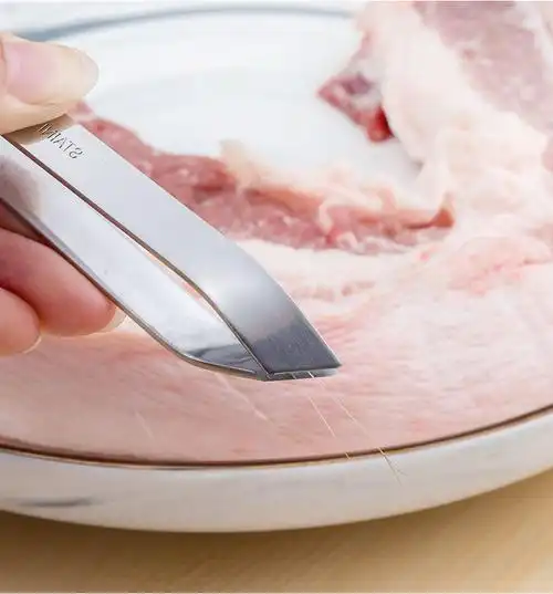 厨房配件 厨房diy/小工具 猪毛夹子拔毛器去鸡毛鸭毛除毛钳夹胡子拨