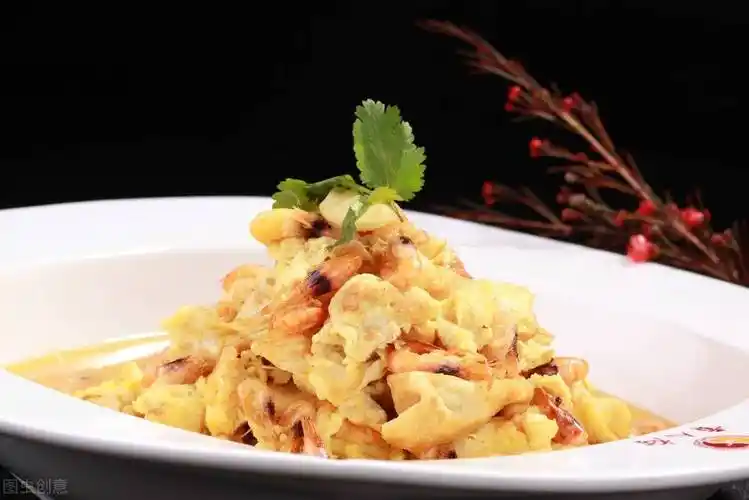 原创超补钙的虾皮炒鸡蛋不洗菜不切菜5分钟搞定懒人美食家常菜