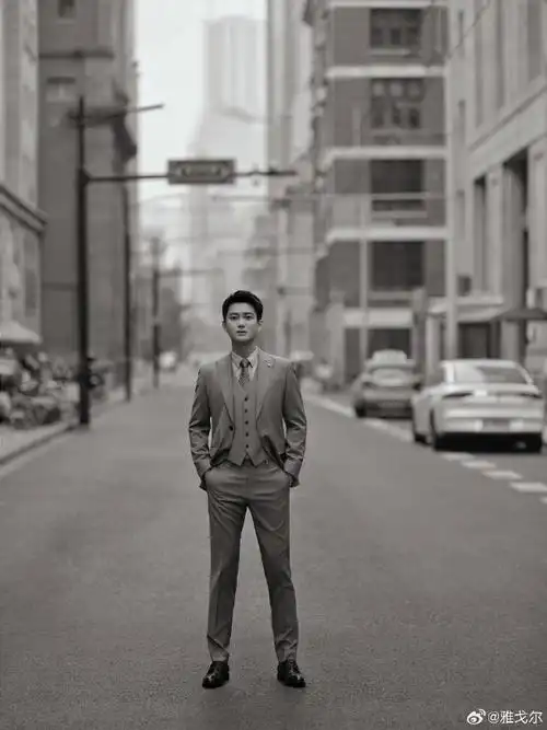 雅戈尔2024春夏大片##少年与先生##雅戈尔品牌代言人熊梓淇