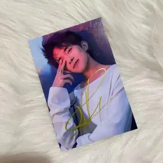 好沐音(haomuyin)全光辰易烊千玺刘艳芬tfboys易烊千玺签名照 易烊