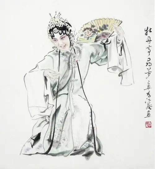 戏曲人物作品