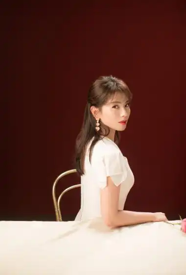 刘涛白色长裙魅力写真图片110