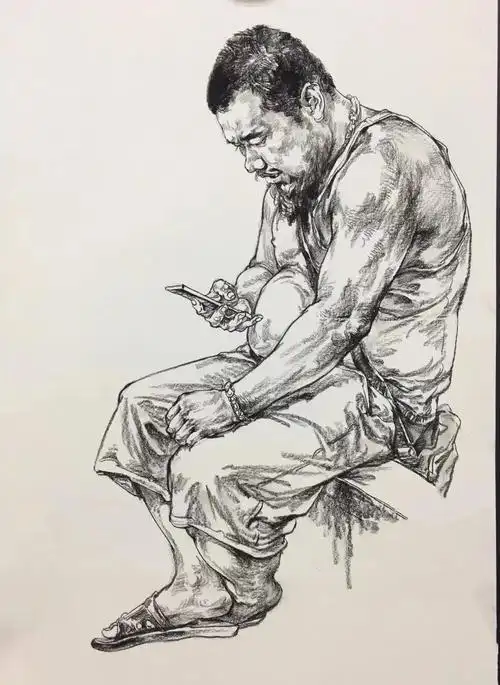 赶紧保存学习起来#美术生  #素描头像  #速写人物  #临摹  #速写