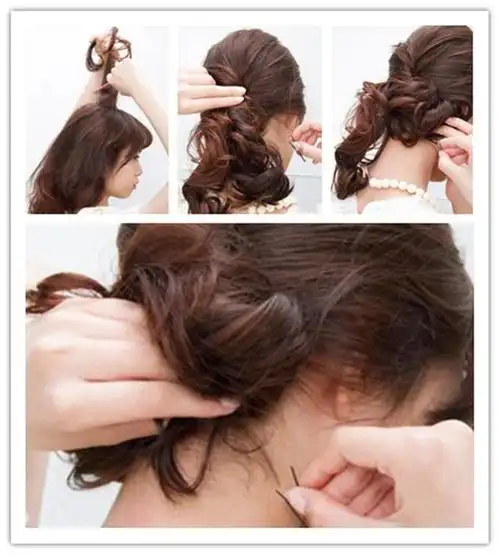 喜爱盘发又不知道如何选择盘发,可以看看下面的盘头发造型,好看又简单