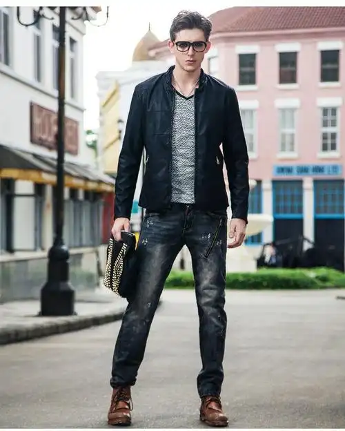 男人味十足的马丁靴就该这样搭