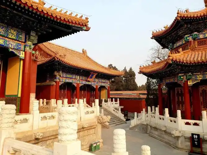 建筑群宫廷祭祖之所即神御殿是中国古代汉族宫殿建筑之精华北京市少年