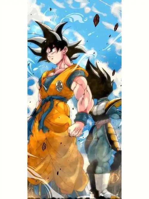 七龙珠壁纸悟空与贝吉塔