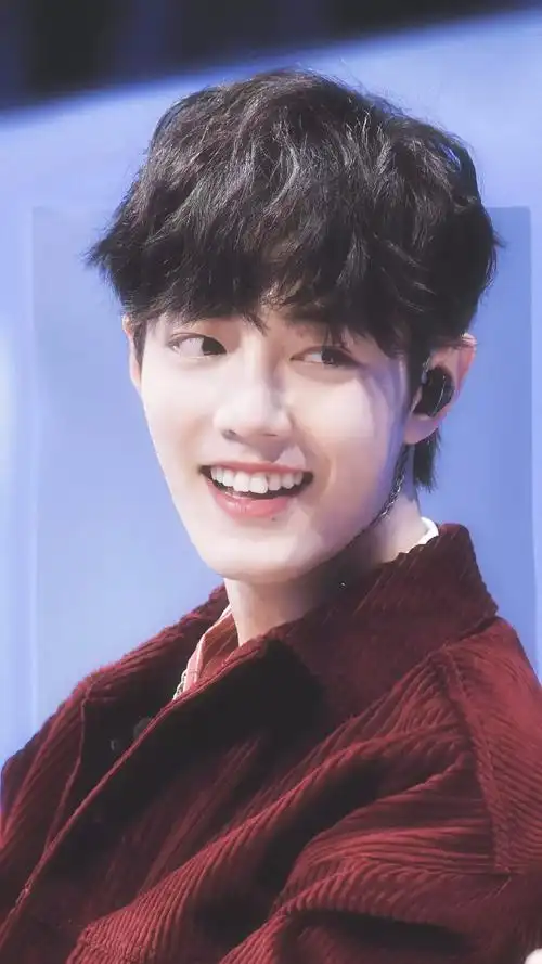 肖战纯白低v衬衫