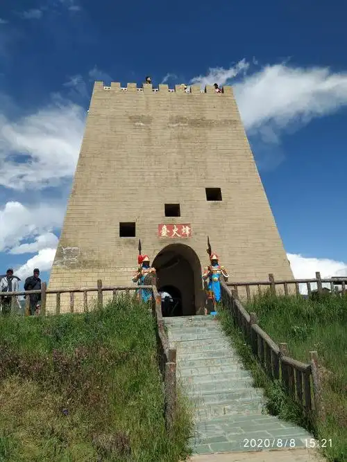 西夏烽燧——烽火台.