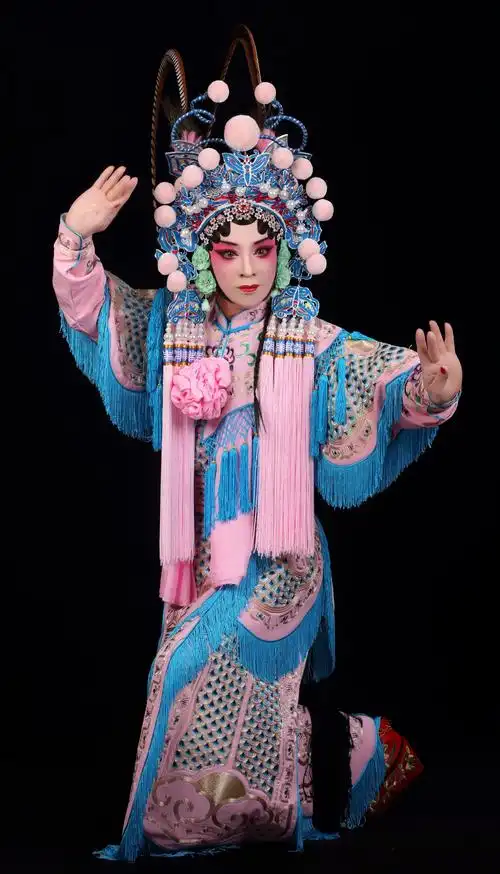 我的京剧照 京剧旦角化妆 穆桂英扈家庄 杨排风-绵阳论坛-麻辣社区