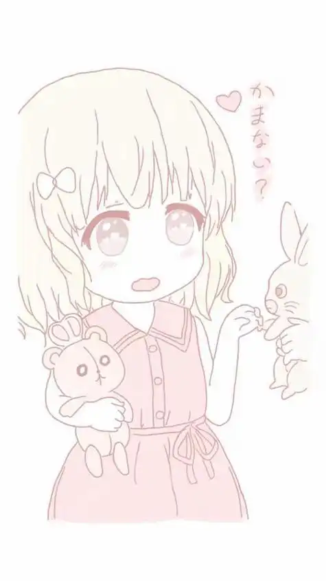 动漫可爱萌少女简笔画可爱