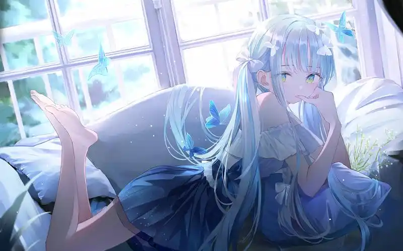 动漫二次元美女高清桌面壁纸_卡通动漫_壁纸下载_美桌网