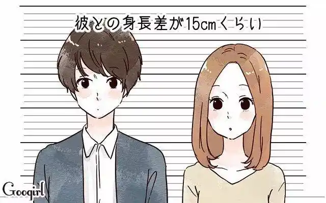 从你和男友的身高差看你俩的恋爱发展!神准!