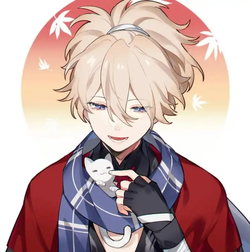 原神 二次元游戏动漫男生正太帅气图片壁纸背景插画头像